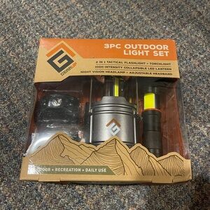 New 3PC Outdoor Light Set
